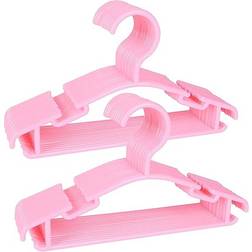 Northern Brothers Baby Hangers 40 Pack Children's Coat Hangers Pink