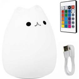 Izoxis Northix Cat Lamp Met Veelkleurige LED Verlichting