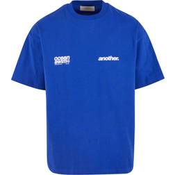 Another Cotton Lab Ocean Swim Oversized Tshirt - Blau