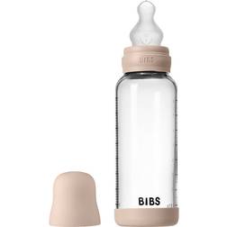 Bibs Glass Baby Bottle 240 ml Blush