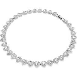 Swarovski X Ariana Grande Tennis Necklace - Silver/Transparent