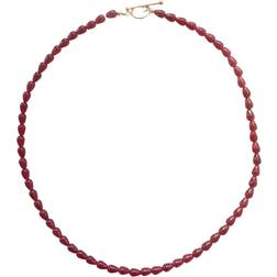 Stine A Love Drop Necklace - Burgundy
