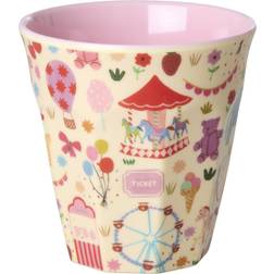 Rice Krus Fun Fair Pink Melamin Børnekop 25 cl