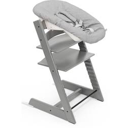 Stokke Tripp Trapp Matstol Bundle inkl Newborn Set Storm Grey