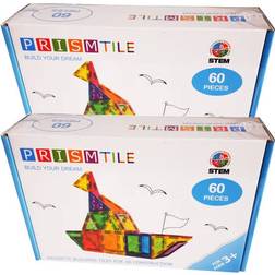 Magnetic Tiles Byggesæt 120 Stk 60+60