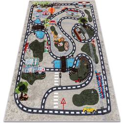 RUGSX Junior Washing Carpet City 80cm x 150cm