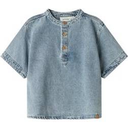 Name It Organic NMMFUNDO Denimskjorte - Blå
