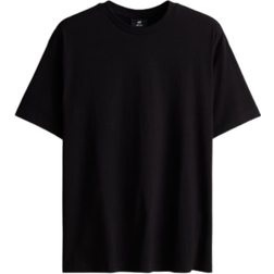 H&M Herre Sort T-shirt Relaxed Fit