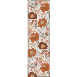 Ekelund Linneväveri Kvällsblom 35x120 cm Multi Bordsduk