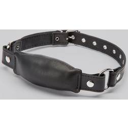 MiniX Dominix Deluxe Leather Bit Gag Black