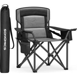 Songmics Camping Chair Foldable Ink Black