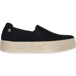 Skechers Women's Martha Stewart BOBS Sesame-by The Bay Loafer, Black