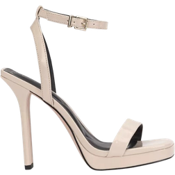 Jessica Simpson Adonia Two-Piece Platform Dress Sandals Chalk 8.5M