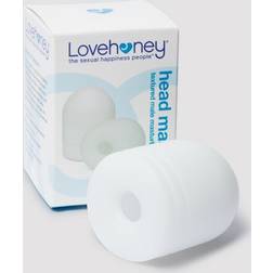 LoveHoney Textured Male Masturbator Egg Clear