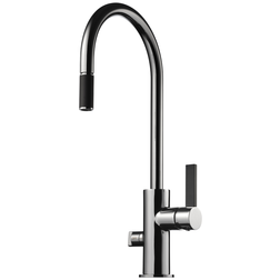 Tapwell Köksblandare Arman ARM885 Krom/Svart Svart, Krom