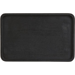 H&M Wooden tray Black Serving Tray
