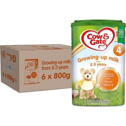 Cow & Gate 4 Toddler Baby Milk Powder Formula 800g Pack of 6