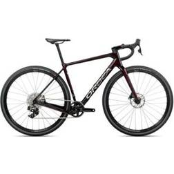 Orbea Terra M31eTEAM 1X Gravelbike Wine Red Carbon View Unisex