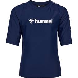 Hummel Kid's Fiji Swim Tee - Navy Blazer (223327-7228)