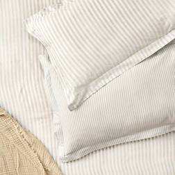 Yard Hebden Mélange Stripe Pillow Case Natural (75x50cm)