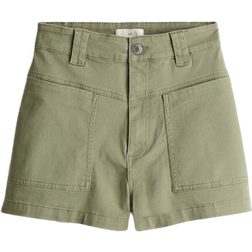 H&M Grön Twill cargo shorts