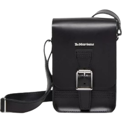 Dr. Martens Kiev Smooth Leather Leather Vertical Crossbody Bag in Black