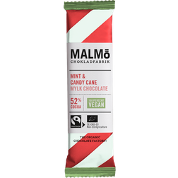 Malmö Chokladfabrik Mint & Candy Cane 52% 25g 1pack