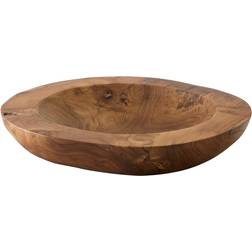 Tell Me More Teak Large Ø40 cm Brun Serveringsskål