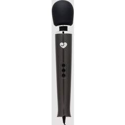 LoveHoney Deluxe Extra Powerful Mains Powered Magic Wand Vibrator Black