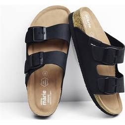 Sköna Marie Damsandal Trish - Black Oily