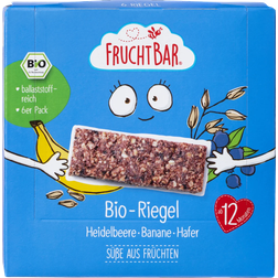 Fruchtbar Økologisk Bar Med Blåbær 289.49 DKK/1 kg 138g 6stk 1pak