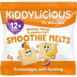 Kiddylicious Banana, Mango & Passionfruit Smoothie Melts, 12 6g 1pack