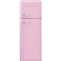 Smeg Right Hand Hinge FAB30RPK5UK 172cm High 70/30 Fridge Freezer Pink