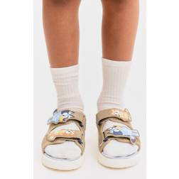 H&M Dreng Sandaler Med Motiv - Beige/Bluey