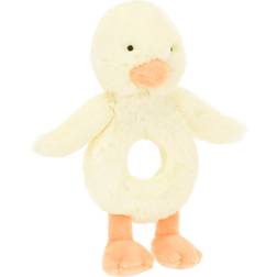 Jellycat Bashful Duckling Ring Rattle