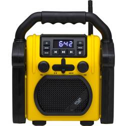 Adler Byggradio Med Bluetooth Och Tålig Design