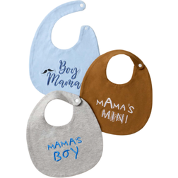 Shein 2pcs Baby Random Letter Embroidery Bib