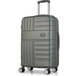 Rock 8 Wheel Hard Shell Suitcase Sage Green