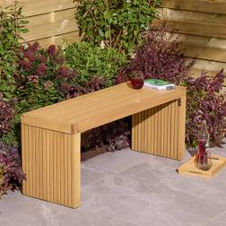 Rowlinson Kyoto 3 Seat 50cm H x 120cm W x 50cm D Garden Bench