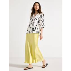 Lindex Maxikjol I Satin