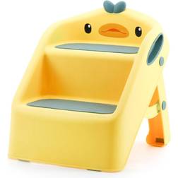Tomtop Jms Foldable Toddler Step Stool Yellow