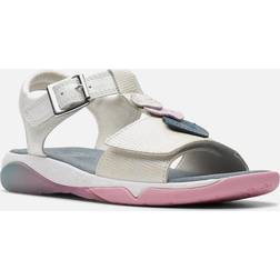 Clarks Osian Charm K Girls Infant Sandals - White