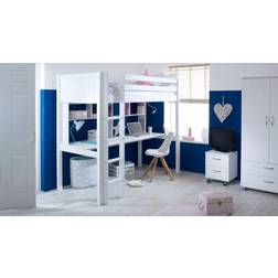 Thuka Flexa Nordic Highsleeper 2 Grooved White