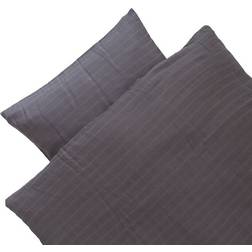 BabyTrold Markland Pure Musselin Baby Sengetøj 70 x 100 Dark Grey