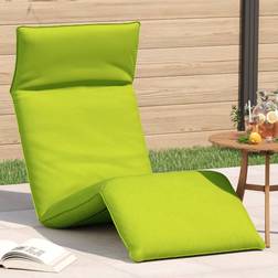vidaXL Foldbar Liggestol 175x54x8,5 cm Oxfordstof Lysegrøn
