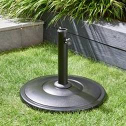 Dunelm Black Concrete Parasol Base