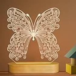 Lightzz Butterfly 3D Night Light