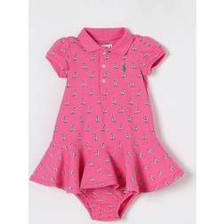 Polo Ralph Lauren Kids Pink Cotton Dress - Fuchsia