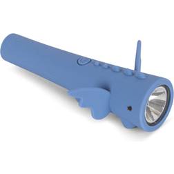 Konges Sløjd Blue Ficklampa Drake 15 cm Blå Nattlampa