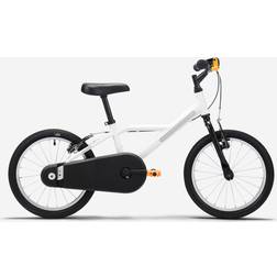 Btwin 16" 4-6 Years Discover 100 White Kids Bike